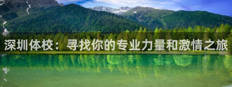 678体育：深圳体校：寻找你的专业力量和激情之旅